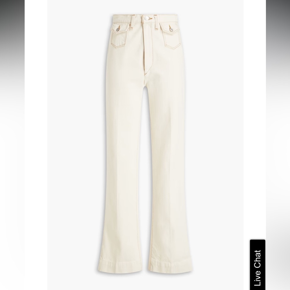 Re/done 70s Pocket Wide Leg Jeans - Picture 4 of 12